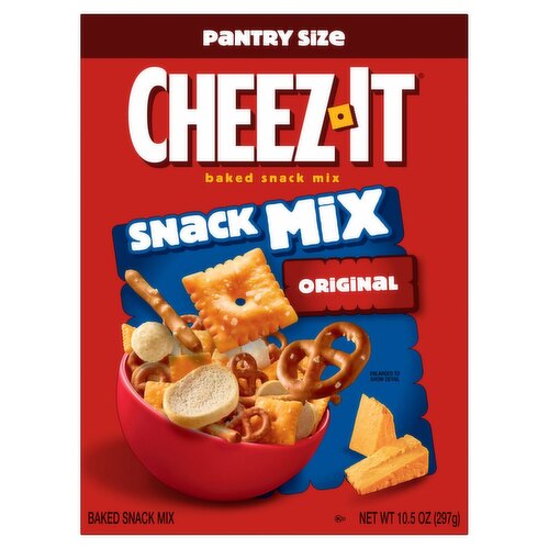 Cheez-It Original Baked Snack Mix Pantry Size, 10.5 oz