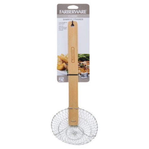 Farberware Classic Bamboo Strainer