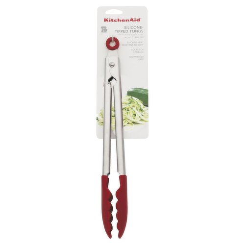 KitchenAid Silicone Tipped Tongs