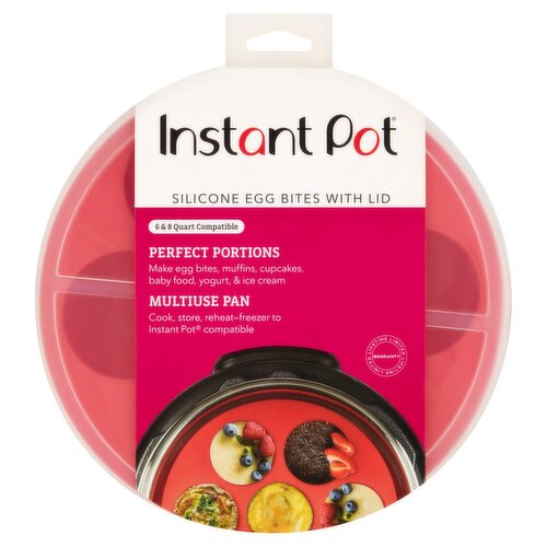 Instant Pot Silicone Egg Bites With Lid