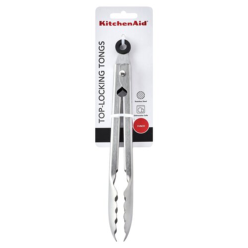 KitchenAid 9-Inch Top-Locking Tongs