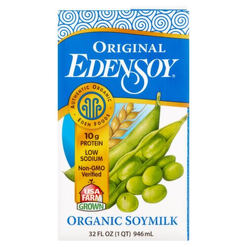 Edensoy Original Organic Soymilk, 32 fl oz