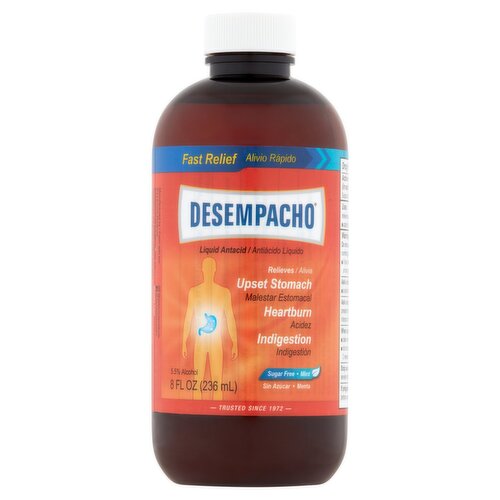 Desempacho Sugar Free Mint Liquid Antacid, 8 fl oz