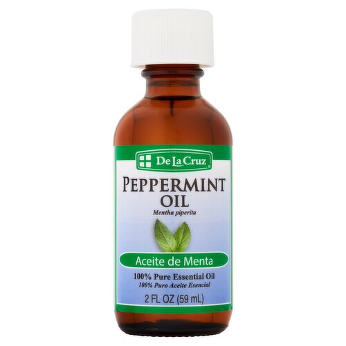 De La Cruz Peppermint Oil, 2 fl oz