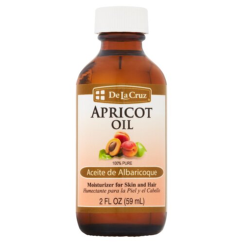 De La Cruz Apricot Oil, 2 fl oz