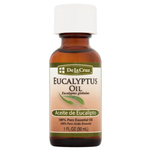 De La Cruz Eucalyptus Oil, 1 fl oz