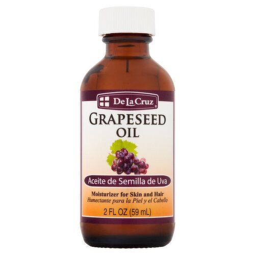 De La Cruz Grapeseed Oil, 2 fl oz