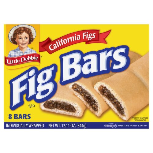 Little Debbie California Fig Bars, 8 count, 12.11 oz