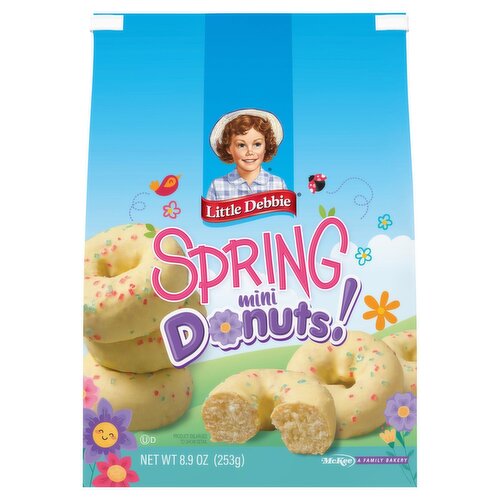 McKee Little Debbie Spring Mini Donuts!, 8.9 oz