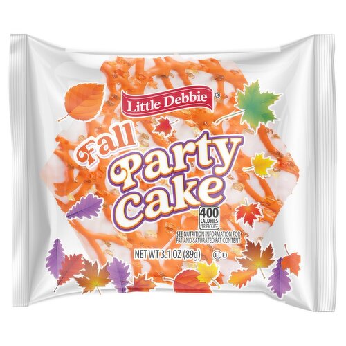 Little Debbie Fall Party Cake, 3.1 oz