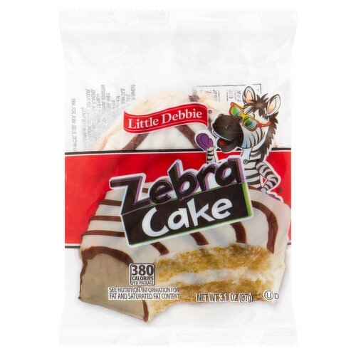 Little Debbie Zebra Cake, 3.1 oz