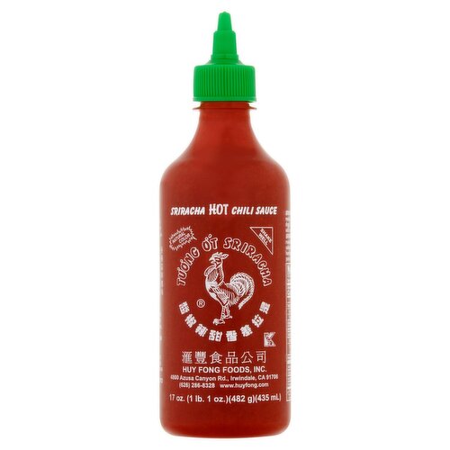 Huy Fong Foods Sriracha Hot Chili Sauce, 17 oz