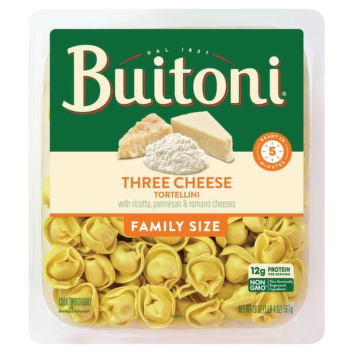 Buitoni Three Cheese Tortellini Pasta Family Size, 20 oz