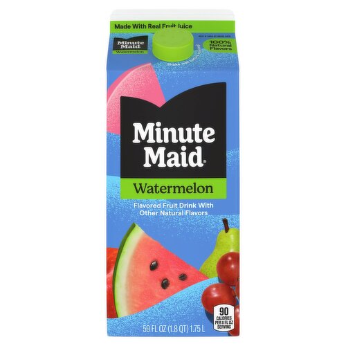 Minute Maid Watermelon Flavored Fruit Drink, 59 fl oz