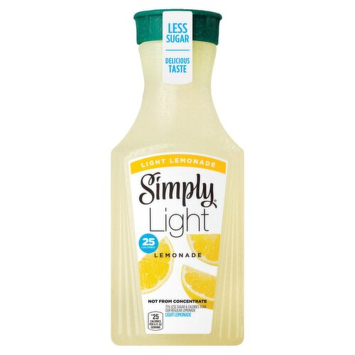 Simply Light Lemonade Bottle, 52 fl oz