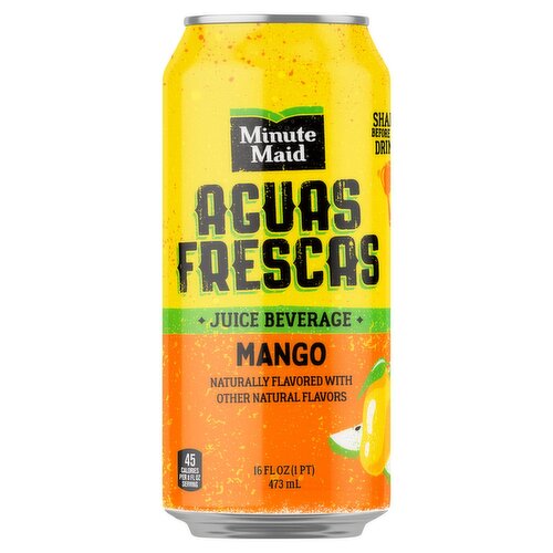 Minute Maid Mango Aguas Frescas Juice Beverage, 16 fl oz