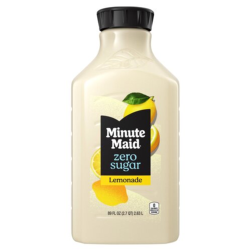 Minute Maid Zero Sugar Lemonade, 89 fl oz