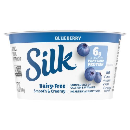 Silk Dairy-Free Blueberry Yogurt Alternative, 5.3 oz