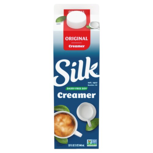 Silk Original Dairy-Free Soy Creamer, 32 fl oz