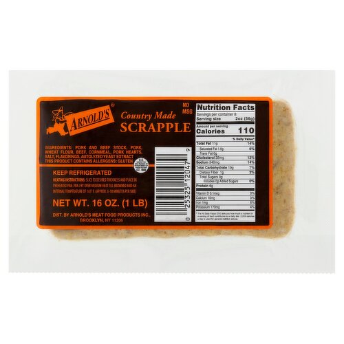 Arnold's Scrapple, 16 oz
