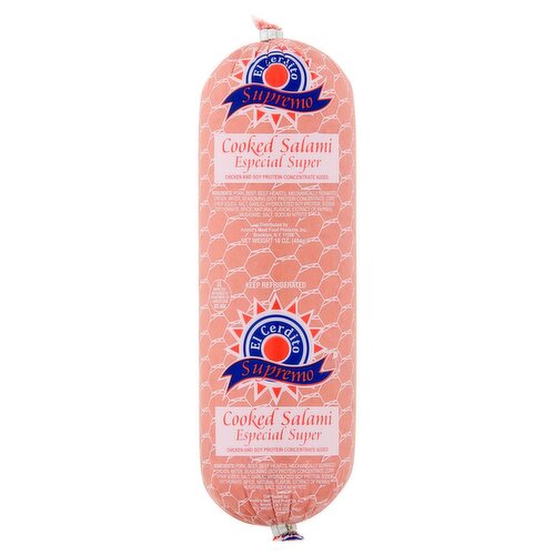 El Cerdito Supremo Especial Super Cooked Salami, 16 oz