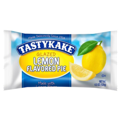 Tastykake Glazed Lemon Flavored Pie, 4.5 oz