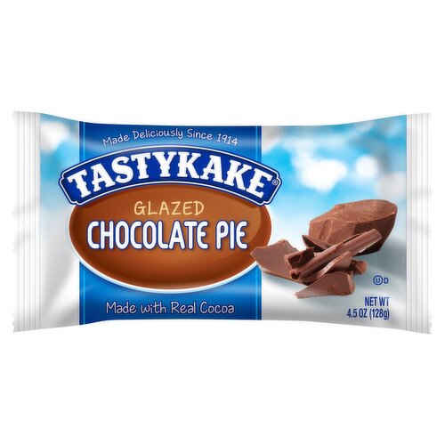 Tastykake Glazed Chocolate Pie, 4.5 oz