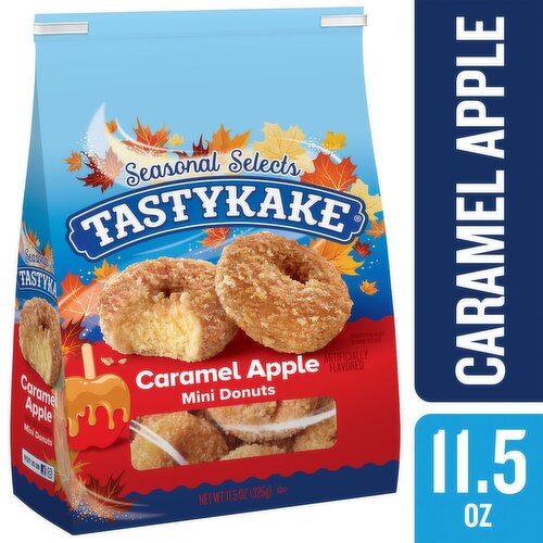 Tastykake Caramel Apple Mini Donuts, 11.5 oz