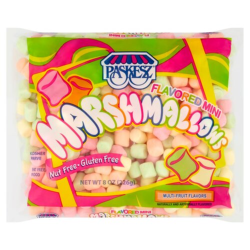 Paskesz Flavored Mini Marshmallows, 8 oz