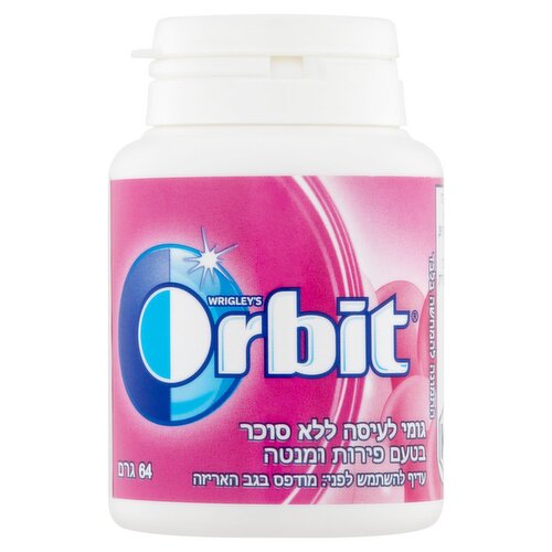 Wrigley's Orbit Bubble Mint Chewing Gum, 46 count, 2.25 oz