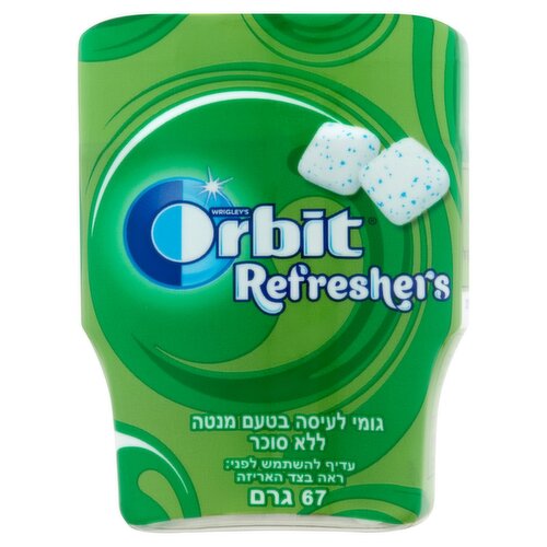 Orbit Refresher's Spearmint Chewing Gum, 30 count, 2.33 oz