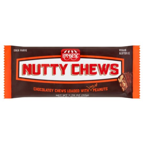 Paskesz Nutty Chews, 1.76 oz