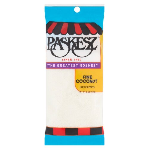Paskesz Fine Coconut, 6 oz