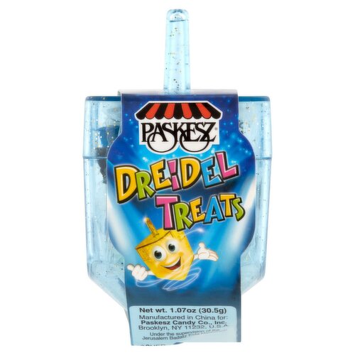 Paskesz Dreidel Treats, 1.07 oz