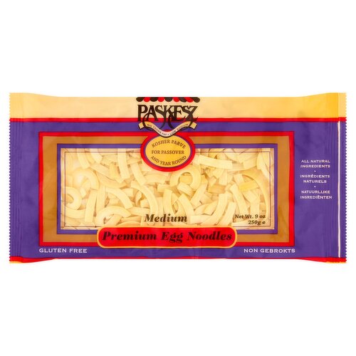 Paskesz Medium Premium Egg Noodles, 9 oz