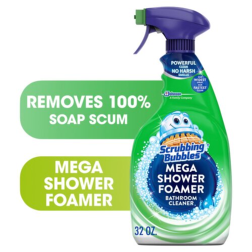 Scrubbing Bubbles Rainshower Mega Shower Foamer Bathroom Cleaner, 32 fl oz