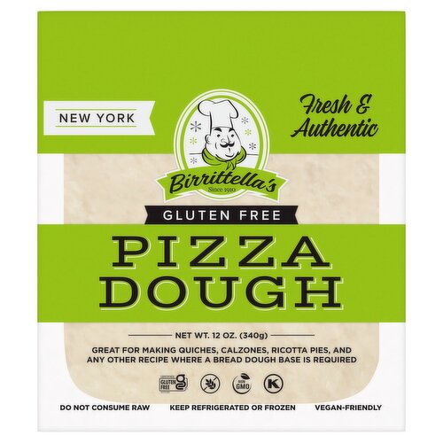 Birrittella's Gluten Free Pizza Dough, 12 oz