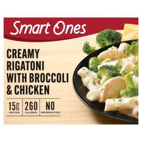 Smart Ones Creamy Rigatoni with Broccoli & Chicken, 9 oz