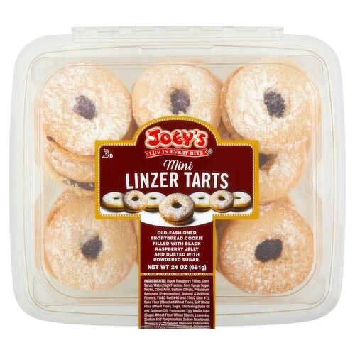 Joey's Mini Linzer Tarts, 24 oz