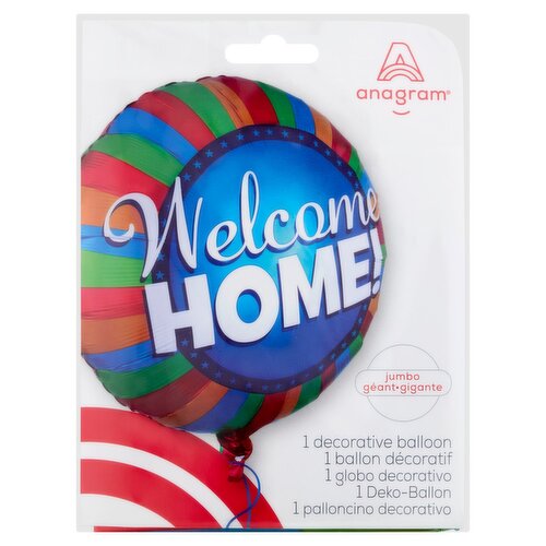 Anagram Welcome Home! Jumbo Decorative Balloon, 1 count - ShopRite