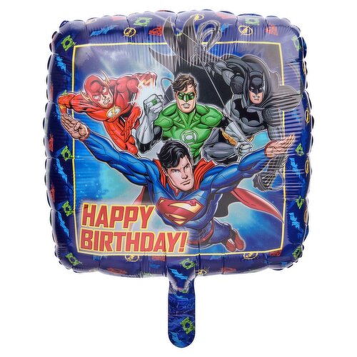 DC Justice League Standard Foil Balloon, 17 in, 1 count