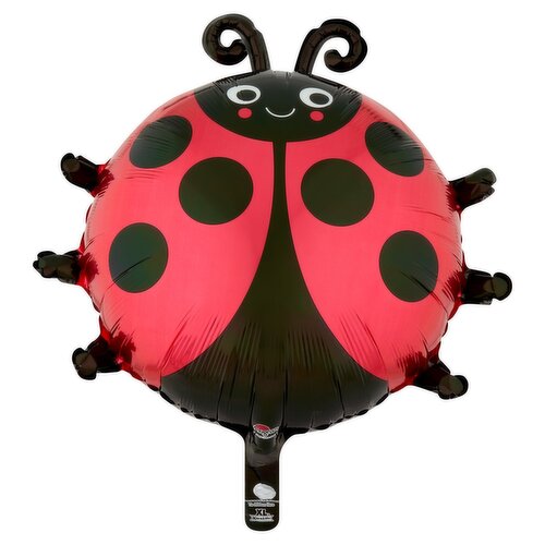 Happy Ladybug Mylar Balloon, 19 in