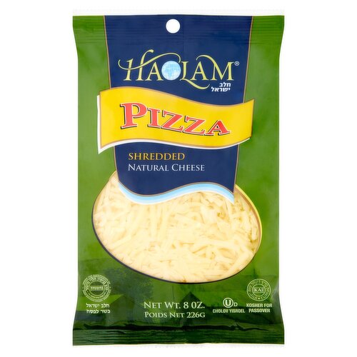 Haolam Pizza Shredded Natural Cheese, 8 oz