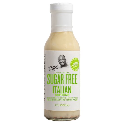 G Hughes Sugar Free Italian Salad Dressing, 12 fl oz