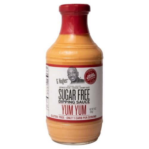 G Hughes Sugar Free Yum Yum Dipping Sauce, 16 oz