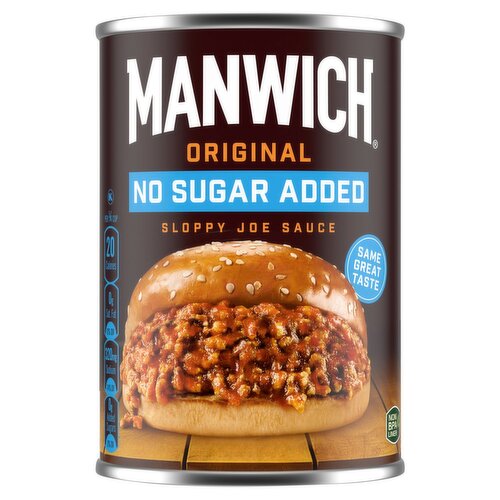 Manwich Original No Sugar Added Sloppy Joe Sauce, 15 oz