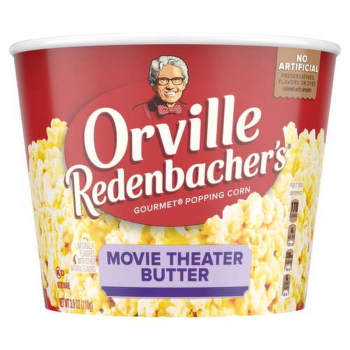 Orville Redenbacher's Movie Theater Butter Gourmet Popping Corn, 3.9 oz