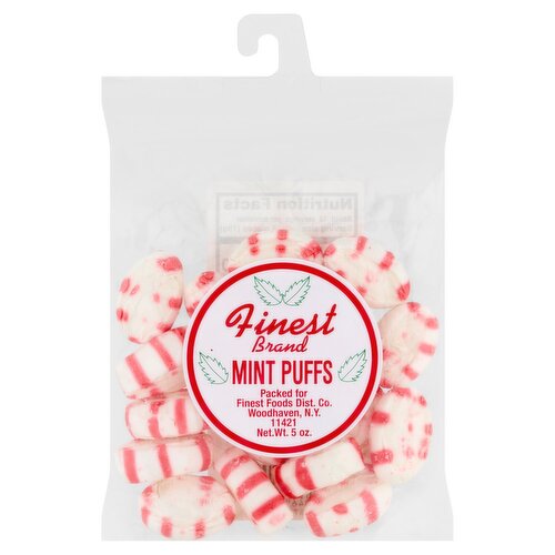 Finest Brand Mint Puffs, 5 oz