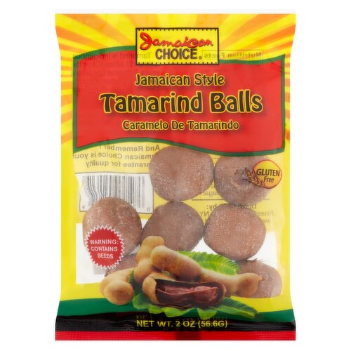 Jamaican Choice Jamaican Style Tamarind Balls, 2 oz