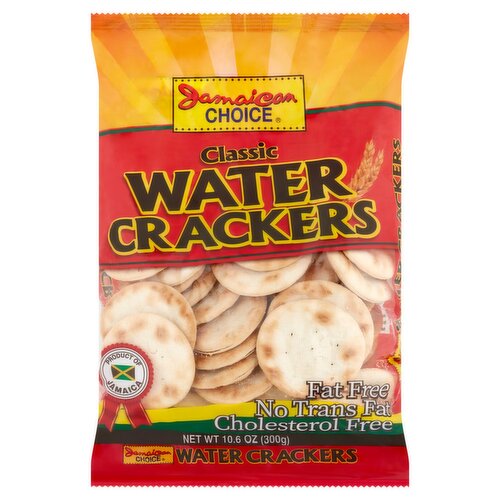 Jamaican Choice Classic Water Crackers, 10.6 oz